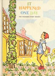 Cover of: It happened one day