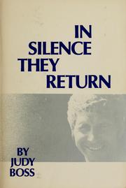 Cover of: In silence they return by Judy Boss