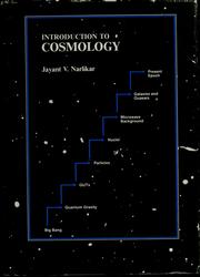 Cover of: Introduction to cosmology by Jayant Vishnu Narlikar