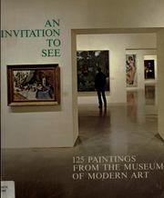 Cover of: An invitation to see by The Museum of Modern Arts