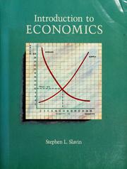 Cover of: Introduction to economics