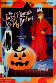 Cover of: The jack-o'-lantern that ate my brother