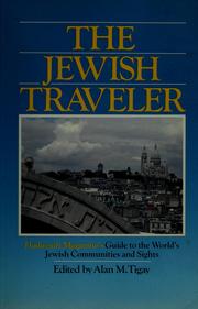 Cover of: The Jewish traveler by Alan M. Tigay