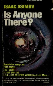Cover of: Is anyone there?