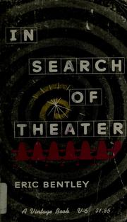 Cover of: In search of theater