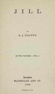 Cover of: Jill