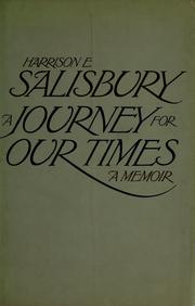 Cover of: A journey for our times: a memoir