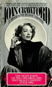 Cover of: Joan Crawford, a biography by Thomas, Bob