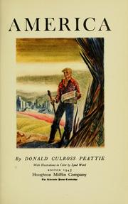 Cover of: Journey into America by Donald Culross Peattie