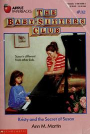 Cover of: Kristy and the Secret of Susan (The Baby-Sitters Club #32)