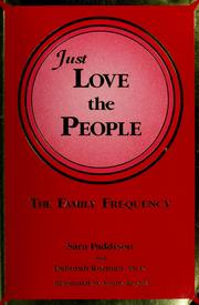 Cover of: Just love the people