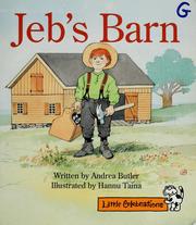 Cover of: Jeb's barn by Andrea Butler