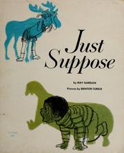 Cover of: Just suppose
