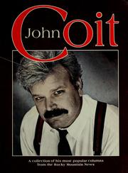 Cover of: John Coit by John Coit