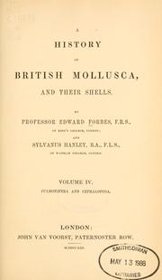 A history of British Mollusca and their shells by Edward Forbes