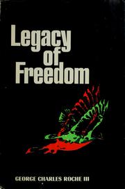 Cover of: Legacy of freedom.