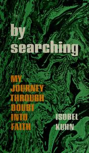 Cover of: By searching