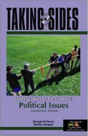 Cover of: Taking Sides: Clashing Views on Controversial Political Issues (Taking Sides)