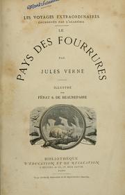 Cover of: Le pays des fourrures by Jules Verne