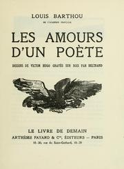 Cover of: Les amours d'un poète