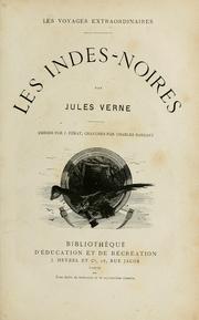 Cover of: Les Indes-Noires by Jules Verne