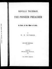 Cover of: Neville Trueman, the pioneer preacher