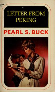 Cover of: Letter from Peking. by Pearl S. Buck