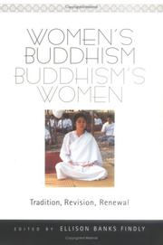 Women's Buddhism, Buddhism's women by Ellison Banks Findly