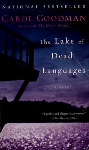 Cover of: The lake of dead languages