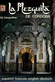 Cover of: La Mezquita de Córdoba