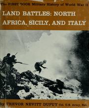 Cover of: Land battles: North Africa, Sicily, and Italy