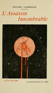Cover of: assassin innombrable.
