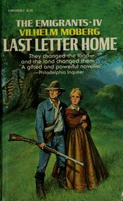 Cover of: Last letter home by Vilhelm Moberg