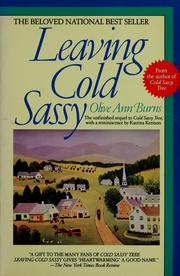 Cover of: Leaving Cold Sassy: the unfinished sequel to Cold Sassy Tree