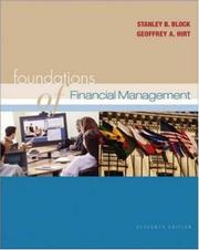 Cover of: Foundations of Financial Management 11/e + Self-Study CD + Standard & Poor's Educational Version of Market Insight + OLC with PowerWeb