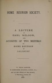 Cover of: lecture