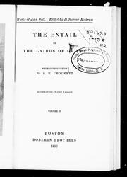 Cover of: The entail, or, The lairds of Grippy