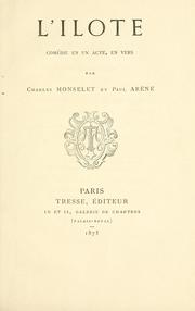 Cover of: ilote: comédie en un acte, en vers