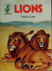 Cover of: Lions by Felicia Law
