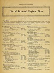 Cover of: List of advanced register sires and great producing dams by American Guernsey Cattle Club