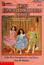 Cover of: Little Miss Stoneybrook... and Dawn (The Baby-Sitters Club #15) by Ann M. Martin