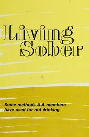 Cover of: Living sober. by 