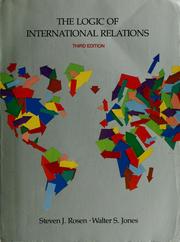 Cover of: The logic of international relations