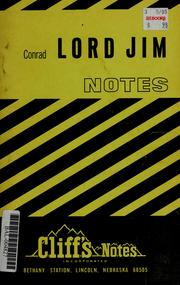 Cover of: Lord Jim: notes