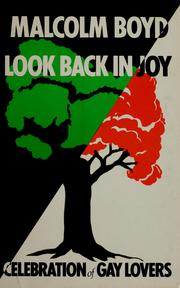 Cover of: Look back in joy: celebration of gay lovers