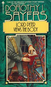 Cover of: Lord Peter views the body