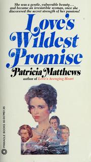 Cover of: Love's Wildest Promise