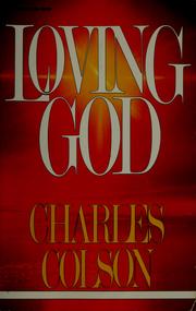 Cover of: Loving God