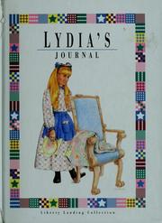 Cover of: Lydia's journal. by 