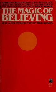 Cover of: The Magic of Believing | Claude M. Bristol